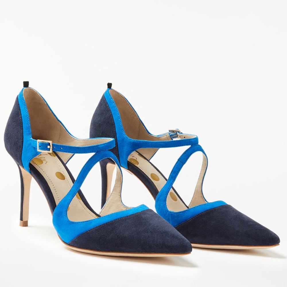 Boden heels pointed blue Size 8